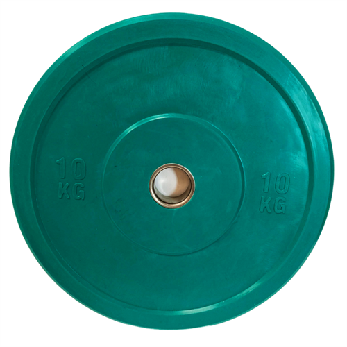 ASG Bumperplate (GRØN) 10 KG Ø50 i farven grøn